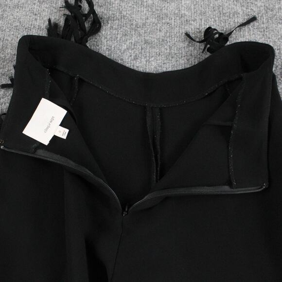 Cinq a Sept Pants Women 0 Remy Fringe Wide Leg Boho Western Rock and Roll Dressy - Picture 8 of 16